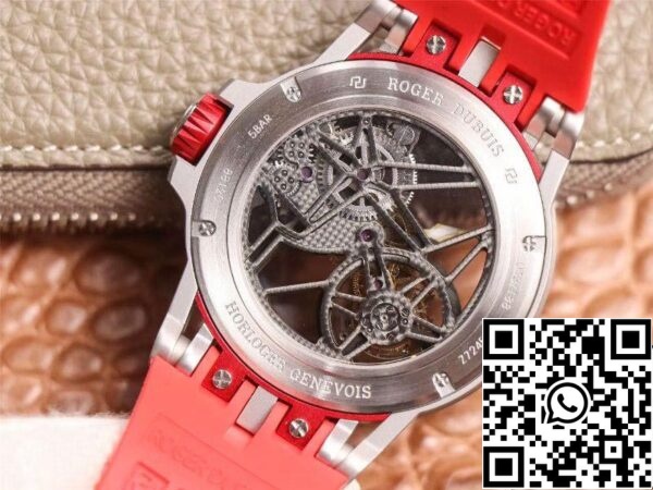 8 79 cdaad4b1 dd86 4248 a147 c2c4a0c9beb2 로저드뷔 엑스칼리버 스파이더 RDDBEX0572 할로우 플라이트 투르비옹 1:1 베스트 에디션 JB 팩토리 레드 스트랩 스위스 RD505SQ