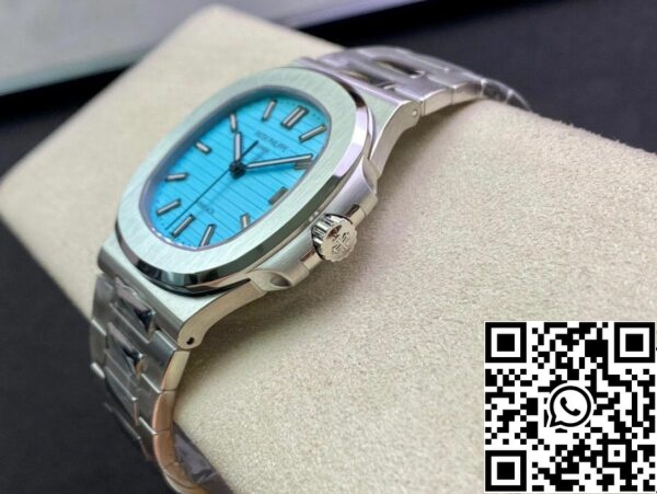 8 84 84 Ed61111782 84fb 47c6 884A 98b7f1ad9485 Patek Philippe Nautilus 5711/1A-018 Patek Philippe Nautilus 5711/1A-018 الذكرى السنوية 170 1:1 Best Edition PPF Factory Tiffany Blue Dial