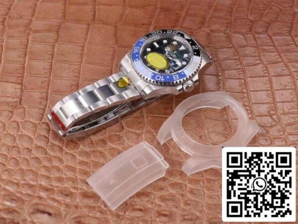 9 10 04877305 04877305 b80e 45da 45da 90a7 067b2979898970 رولكس جي إم تي ماستر II 116710BLNR-78200 1:1 أفضل إصدار مصنع نوب فاكتوري V11 بلو نيدل سويس ETA3186