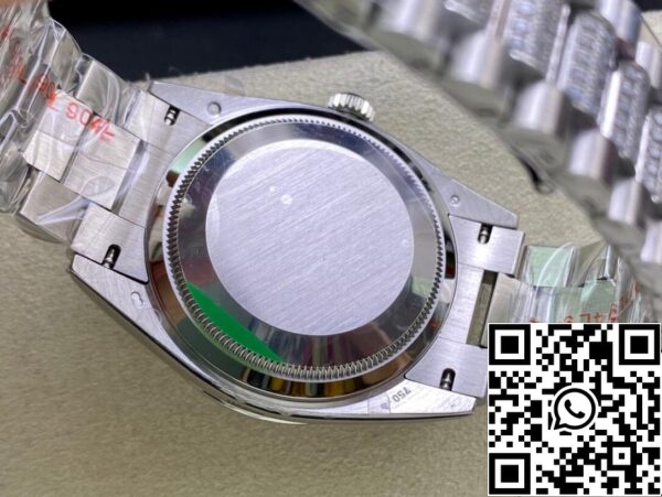 9 32 6110141b 9974 4a81 a87c b34380e11def Rolex Day Date M128349RBR-0026 1:1 Best Edition EW Factory Fehér számlap