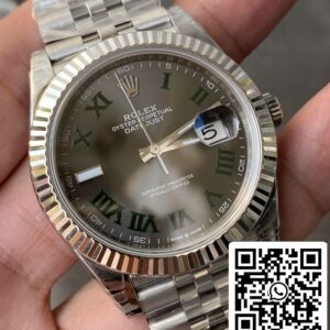 Rolex Datejust M126334-0022 41MM 1:1 Best Edition VS Factory Green Dial