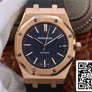 オーデマ・ピゲ ロイヤルオーク 15400 1:1 ベスト・エディション ローズゴールド ブルーダイヤル