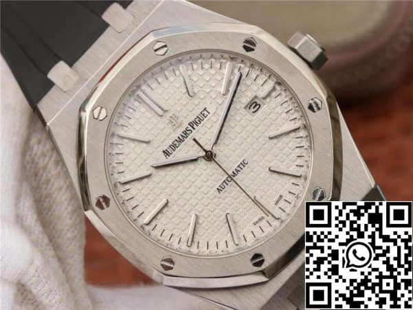 Audemars Piguet Royal Oak 15400 JF Factory 1 1 Mejor Edición Suiza ETA3120 Esfera Blanca EU Watch Store 3607 Audemars Piguet Royal Oak 15400 JF Factory 1 1 Mejor Edición Suiza ETA3120 Esfera Blanca