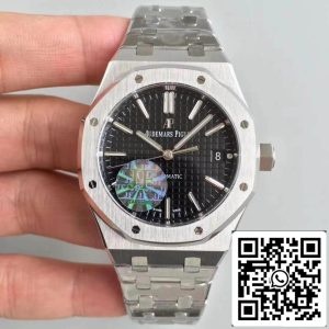 Audemars Piguet Royal Oak 15400ST.OO.1220ST.01 JF Factory 1:1 Best Edition Swiss ETA3120 Black Dial