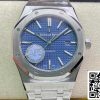 Audemars Piguet Royal Oak 15400ST.OO.1220ST.03 1:1 Best Edition APS Factory blå urskive