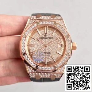 オーデマピゲ、ロイヤルオーク15402OR.ZZ.D003CR.01 JFファクトリー1:1ベスト版スイスETA3120