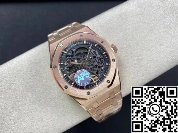 オーデマピゲ15407OR OO 1220OR 01 1:1ベスト版APSファクトリーダークグレーダイヤルEUの時計店5698オーデマピゲロイヤルオーク15407OR.OO.1220OR.01 1:1ベスト版APSファクトリーダークグレーダイヤル
