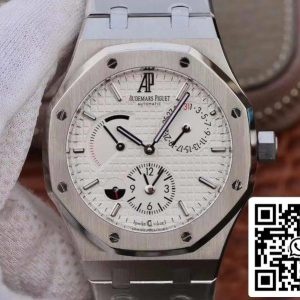 オーデマピゲロイヤルオーク26120ST.OO.1220ST.01 TWAファクトリー1:1ベストエディションスイスETA2329ホワイトテクスチャードダイヤル