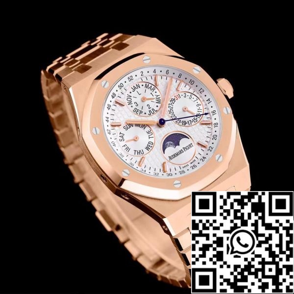 オーデマピゲ、ロイヤルオーク26574OR OO 1220OR 01 1:1ベスト版APSファクトリーホワイトダイヤルEUの時計店7889オーデマピゲ、ロイヤルオーク26574OR.OO.1220OR.01 1:1ベスト版APSファクトリーホワイトダイヤル
