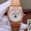 オーデマピゲロイヤルオーク26574OR OO 1220OR 01 JFファクトリー1 1ベストエディションスイスETA5134 EUの時計店1649オーデマピゲロイヤルオーク26574OR.OO.1220OR.01 JFファクトリー1 1ベストエディションスイスETA5134