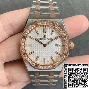 Audemars Piguet Royal Oak 67651SR.ZZ.1261SR.01 1:1 Best Edition JF Factory Silver Dial