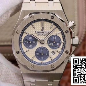 オーデマピゲロイヤルオークOM工場メンズ腕時計1:1ベスト版スイスETA7750ホワイトダイヤル