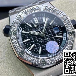 Audemars Piguet Royal Oak Offshore 15703 1:1 Best Edition JF Factory Diamond-set Bezel