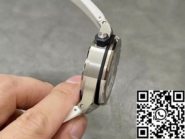 Audemars Piguet Royal Oak Offshore 15710ST OO A010CA 01 1 1 Best Edition APS Factory Quadrante Bianco EU Watch Store 49 Audemars Piguet Royal Oak Offshore 15710ST.OO.A010CA.01 1:1 Best Edition APS Factory Quadrante Bianco