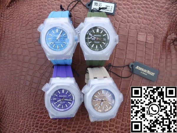ساعة أوديمار بيغيت رويال أوفشور 15710ST OO A085CA 01 1 1 1 أفضل إصدار JF Factory Beige Dial EU متجر ساعات أوديمار بيغيت رويال أوفشور 15710ST.OO.A085CA.01 1:1 أفضل إصدار JF Factory Beige Dial