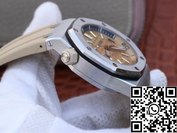 ساعة أوديمار بيغيت رويال أوفشور 15710ST OO A085CA 01 1 1 1 أفضل إصدار JF Factory Beige Dial EU Watch Store 821 ساعة أوديمار بيغيت رويال أوفشور 15710ST.OO.A085CA.01 1:1 أفضل إصدار JF Factory Beige Dial