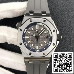 أوديمار بيغيت رويال أوفشور 15720ST.OO.OO.A009CA.01 أوديمار بيغيت رويال أوفشور 15720ST.OO.A009CA.01 أفضل إصدار BF مصنع المصنع مينا رمادي