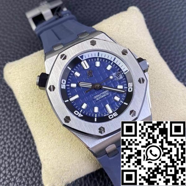 Audemars Piguet Royal Oak Offshore 15720ST OO A027CA 01 1 1 Best Edition ZF Factory Quadrante Blu Negozio di orologi UE 9495 Audemars Piguet Royal Oak Offshore 15720ST.OO.A027CA.01 1:1 Best Edition ZF Factory Quadrante Blu