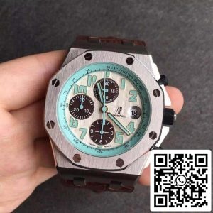 Audemars Piguet Royal Oak Offshore 26187ST.OO.D801CR.01 1:1 Best Edition JF Factory White Dial