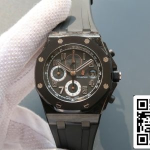 オーデマ・ピゲ ロイヤルオーク オフショア 26205AU.OO.D002CR.01 1:1 ベストエディション JFファクトリー カーボンファイバー