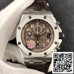 Audemars Piguet Royal Oak Offshore 26470ST.OO.A820CR.01 1:1 Best Edition JF Factory Brun urskive