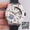 Audemars Piguet Royal Oak Offshore Diver 15710ST.OO.A002CA.02 JF Factory 1:1 Best Edition Swiss ETA3120 White Textured Dial