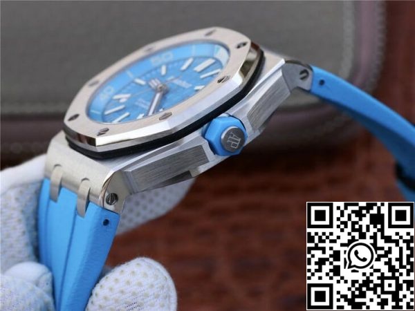 オーデマピゲロイヤルオークオフショアダイバー15710ST OO A032CA 01 1 1ベスト版JFファクトリーブルーダイヤルEUの時計店2597オーデマピゲロイヤルオークオフショアダイバー15710ST.OO.A032CA.01 1:1ベスト版JFファクトリーブルーダイヤル