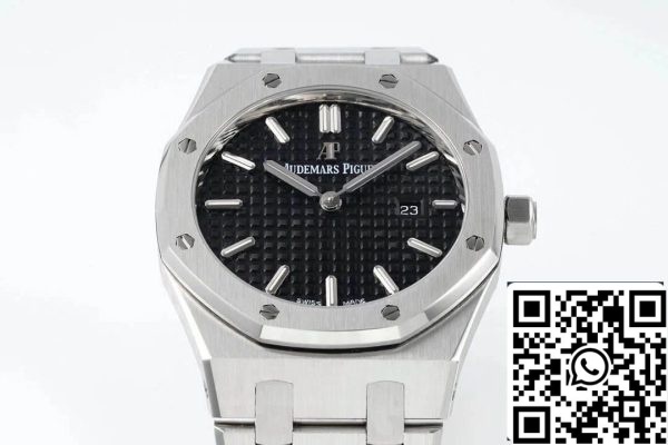 Audemars Piguet Royal Oak Quartz 33MM 67650ST OO 1261ST 01 1 1 Best Edition ZF Factory Black Dial EU Watch Store 4311 Audemars Piguet Royal Oak Quartz 33MM 67650ST.OO.1261ST.01 1:1 Best Edition ZF Factory Black Dial