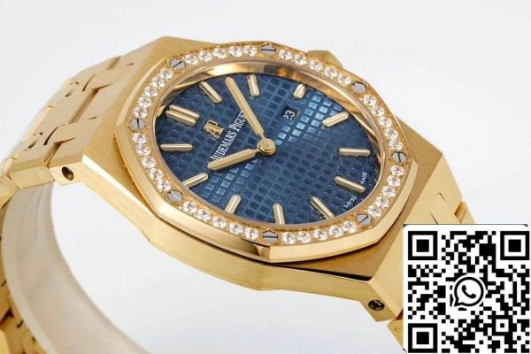 Audemars Piguet Royal Oak Quarzo 33MM 67651BA ZZ 1261BA 02 1 1 Migliore Edizione ZF Fabbrica Quadrante Blu EU Watch Store 2032 Audemars Piguet Royal Oak Quarzo 33MM 67651BA.ZZ.1261BA.02 1:1 Migliore Edizione ZF Fabbrica Quadrante Blu