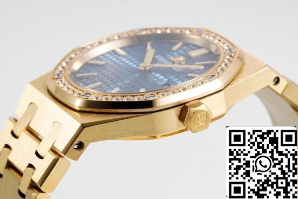 Audemars Piguet Royal Oak Quarzo 33MM 67651BA ZZ 1261BA 02 1 1 Migliore Edizione ZF Fabbrica Quadrante Blu EU Watch Store 9897 Audemars Piguet Royal Oak Quarzo 33MM 67651BA.ZZ.1261BA.02 1:1 Migliore Edizione ZF Fabbrica Quadrante Blu