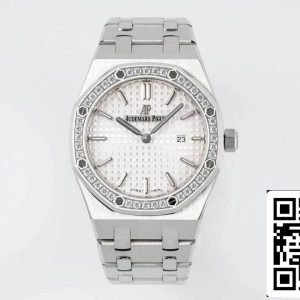 Audemars Piguet Royal Oak Quartz 33MM 67651ST.ZZ.1261ST.01 1:1 Best Edition ZF Factory Diamond Bezel