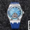Audemars Piguet Royal Oak Tourbillon 1:1 Best Edition R8 Factory V3 Blue Strap
