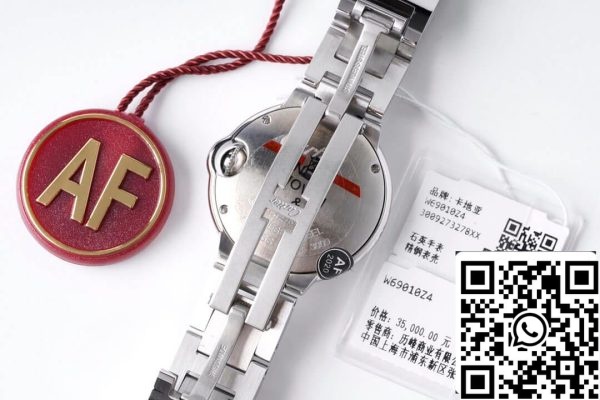 발롱 블루 드 까르띠에 28MM 1 1 베스트 에디션 AF 팩토리 마더 오브 펄 다이얼 미국 레플리카 시계 3653 발롱 블루 드 까르띠에 28MM 1:1 베스트 에디션 AF 팩토리 마더 오브 펄 다이얼