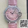 Ballon Bleu De Cartier 33MM 1:1 Best Edition V6 Factory Diamond Bezel