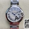 Ballon Bleu De Cartier 33MM W6920071 1 1 Best Edition V6 Factory White Dial US Replica Watch 4641 Ballon Bleu De Cartier 33MM W6920071 1:1 Best Edition V6 Factory White Dial