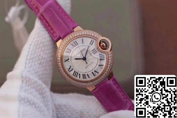 Ballon Bleu De Cartier 33MM WE902066 V9 Завод 1:1 Лучший выпуск Швейцарский ETA2671 США Реплика Смотреть 7186 Ballon Bleu De Cartier 33MM WE902066 V9 Завод 1:1 Лучший выпуск Швейцарский ETA2671