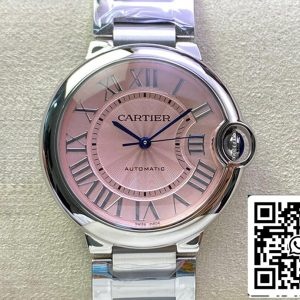 Ballon Bleu De Cartier 36MM WSBB0007 1:1 Best Edition 3K Factory Pink Dial