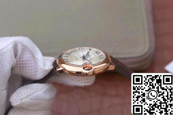 Ballon Bleu De Cartier 42 WGBB0017 V9 Завод 1 1 Лучшее издание Швейцарский ETA2824 2 розовый золото обернутый серебряный циферблат США Реплика часы 2177 Ballon Bleu De Cartier 42 WGBB0017 V9 Завод 1:1 Лучшее издание Швейцарский ETA2824-2 розовый золото обернутый серебряный циферблат