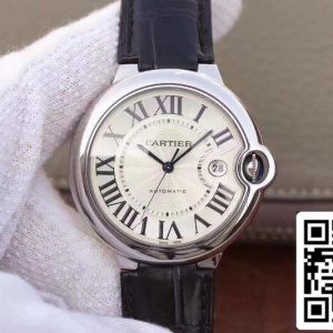 Ballon Bleu De Cartier 42 WGBB0018 V9 Заводские механические часы 1:1 Best Edition Swiss ETA2824-2 в платиновом корпусе