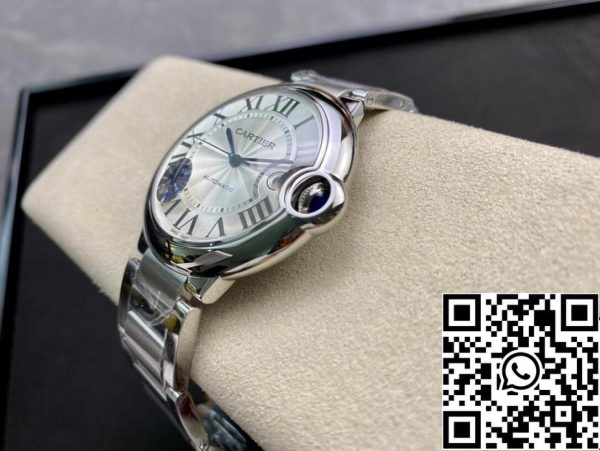 발롱 블루 드 까르띠에 W69012Z4 42MM 1 1 베스트 에디션 AF 팩토리 실버 화이트 다이얼 미국 복제 시계 1326 발롱 블루 드 까르띠에 W69012Z4 42MM 1:1 베스트 에디션 AF 팩토리 실버 화이트 다이얼