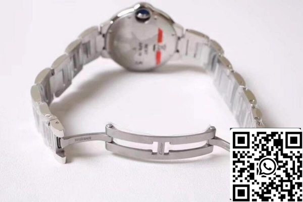 Ballon Bleu De Cartier WE9020 33mm V6 Factory 1 1 Best Edition Swiss ETA076 США Реплика Смотреть 594 Ballon Bleu De Cartier WE9020 33mm V6 Factory 1:1 Best Edition Swiss ETA076