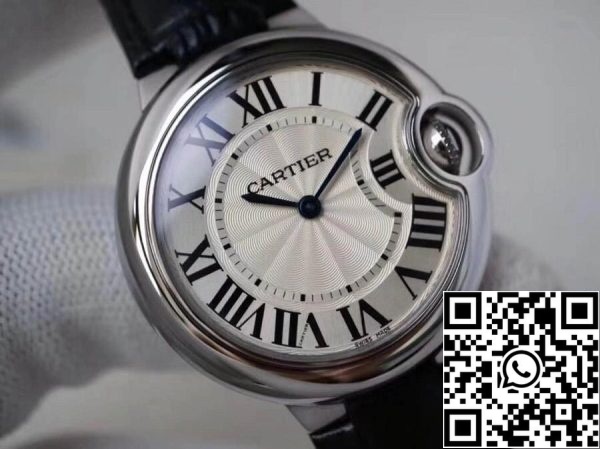 Ballon Bleu De Cartier WE902073 33MM V6 Factory 1 1 Best Edition švicarski ETA076 ZDA replika Watch 6565 Ballon Bleu De Cartier WE902073 33MM V6 Factory 1: 1 Best Edition švicarski ETA076