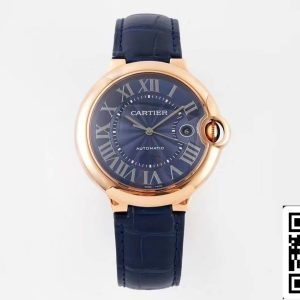 Ballon Bleu De Cartier WGBB0036 42MM 1:1 Best Edition AF Factory Rose Gold Case