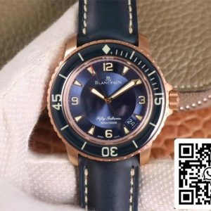 Blancpain Fifty Fathoms 5015-3603C-63B 1:1 Best Edition ZF Factory Blue Dial Swiss ETA1315