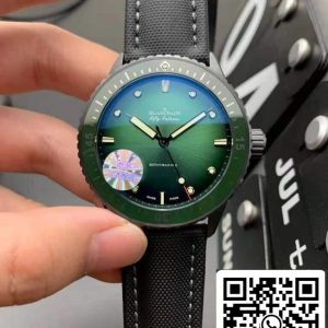 Blancpain Fifty Fathoms Bathyscaphe Mokkarran 5005 0153 NABA 1:1 Best Edition GF Factory Green Dial