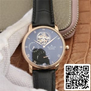 Blancpain Villeret 6025-3642-55B 1:1 Best Edition JB Factory Cassa oro Quadrante nero