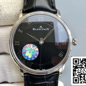 Blancpain Villeret 6551-1127-55B 1:1 Best Edition ZF Factory Black Dial