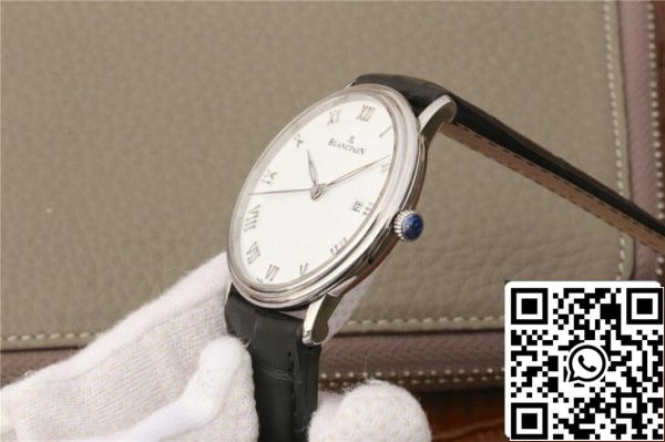 블랑팡 빌레레 6651 1127 55B 1 1 베스트 에디션 ZF 팩토리 화이트 다이얼 미국 레플리카 시계 8243 블랑팡 빌레레 6651-1127-55B 1:1 베스트 에디션 ZF 팩토리 화이트 다이얼