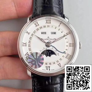 Blancpain Villeret 6654-1127-55B OM Factory 1:1 Best Edition Swiss ETA6654