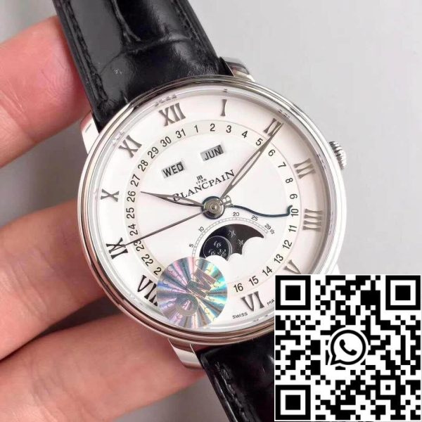Blancpain Villeret 6654 1127 55B OM Factory 1 1 Best Edition Swiss ETA6654 Реплики США Часы 6871 Blancpain Villeret 6654-1127-55B OM Factory 1:1 Best Edition Swiss ETA6654